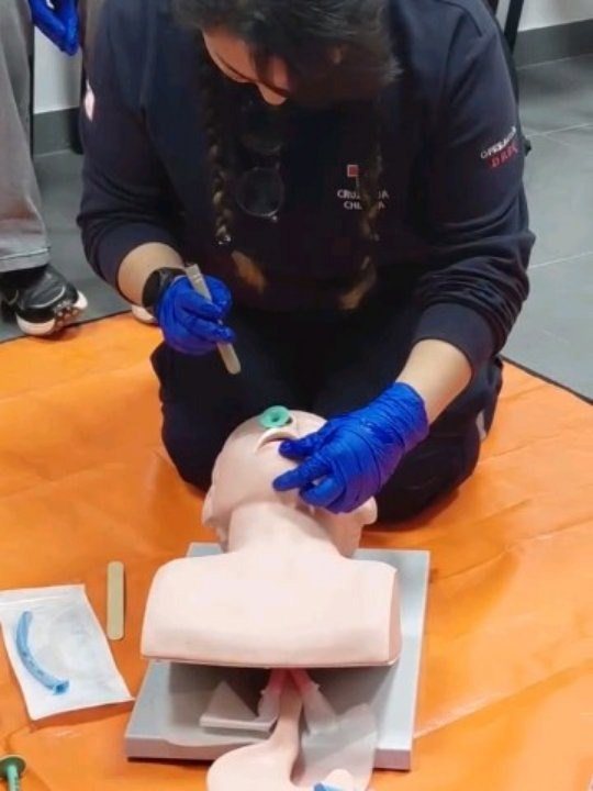 Práctica de control de hemorragias en simulador